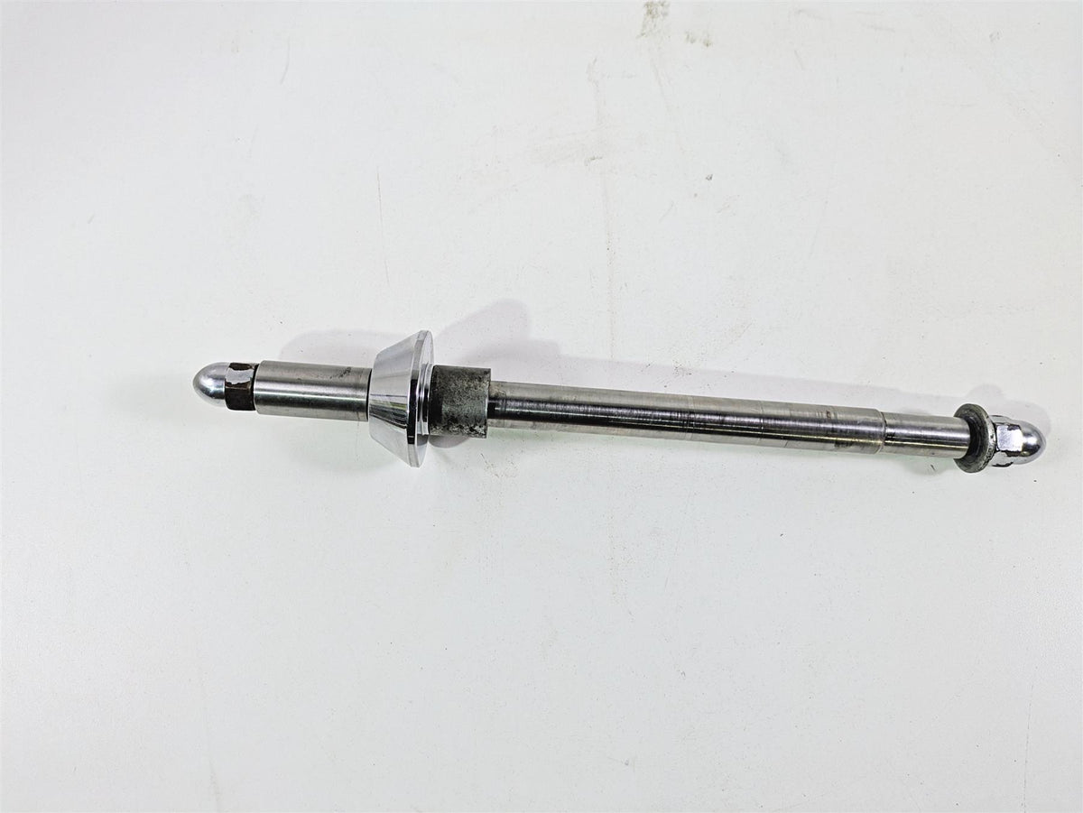 2004 Harley Softail FXSTDI Deuce Front Axle Wheel Spindle 3/4" 43354-00 {{ shop.shopifyCountryName }} - Mototech271