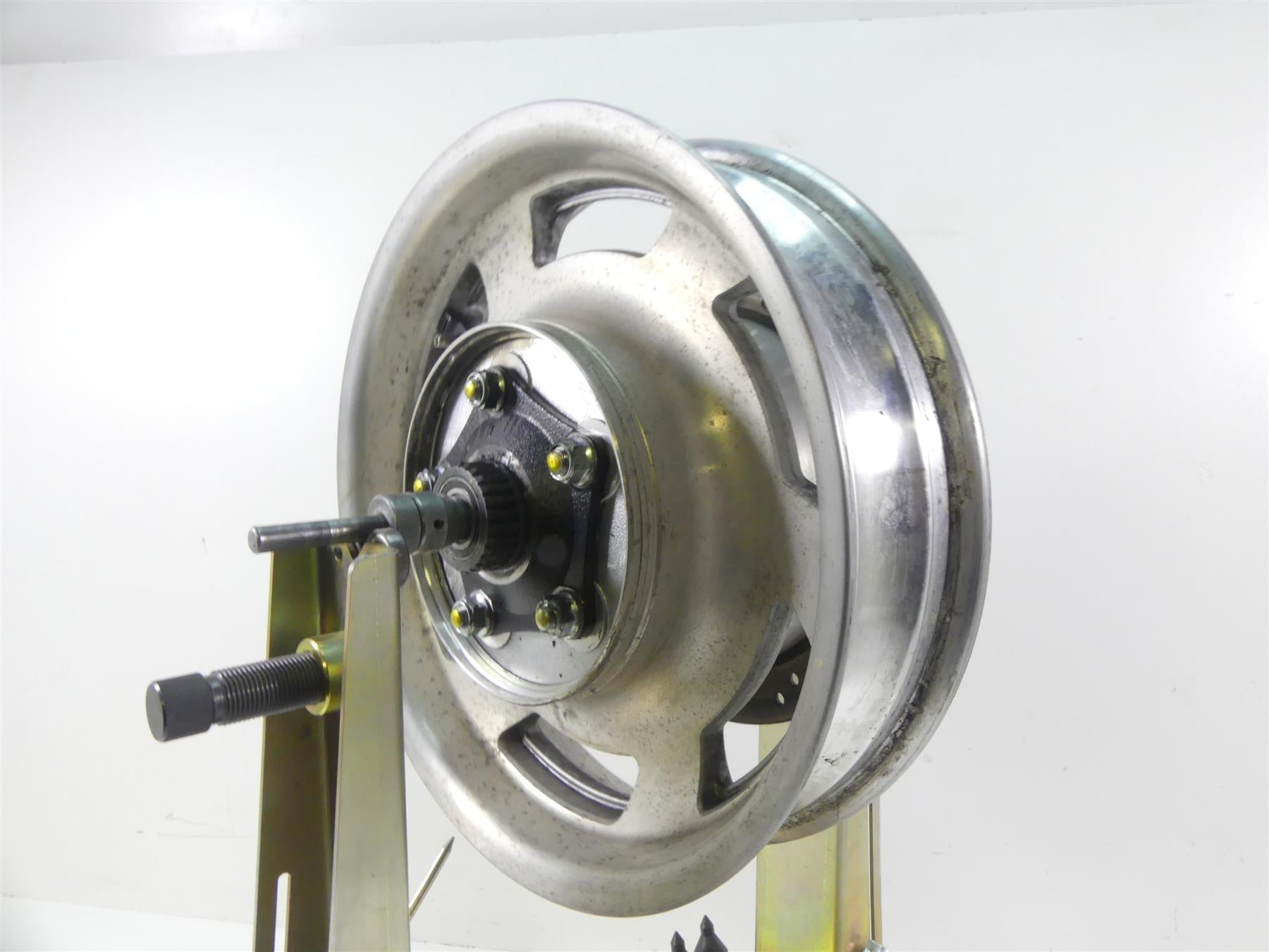2009 Honda VTX1300 Touring Straight Enkei 15x3.5 Rear Wheel Rim 42650-MEA-910 {{ shop.shopifyCountryName }} - Mototech271