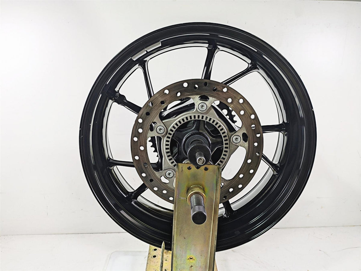 2016 BMW F800R K73 Straight Black Rear Wheel Rim 17x5.5 36318551414 {{ shop.shopifyCountryName }} - Mototech271