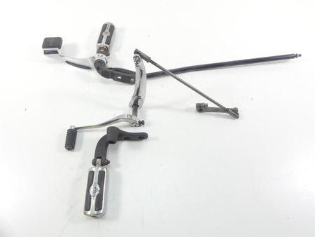 2011 Harley FXDWG Dyna Wide Glide Front Footpeg Shift Brake Ped Set Fw 33693-03 {{ shop.shopifyCountryName }} - Mototech271