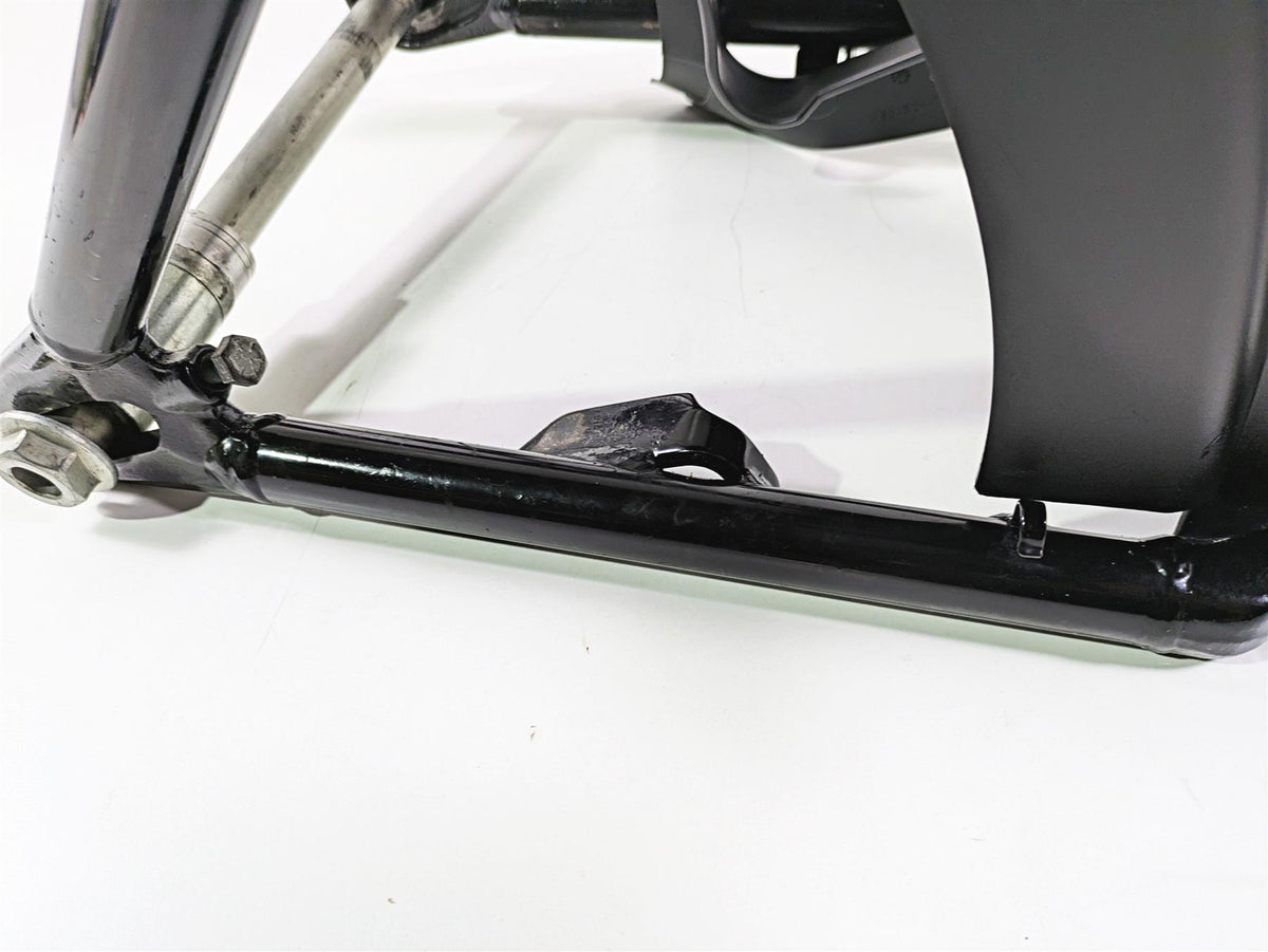 2009 Harley FLSTSB Cross Bones Rear Swing Arm Swingarm + Axle 47573-11BHP {{ shop.shopifyCountryName }} - Mototech271