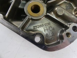 2000 Harley Dyna FXR4 CVO Super Glide Side Engine Cam Cover + Ignition 25266-93B