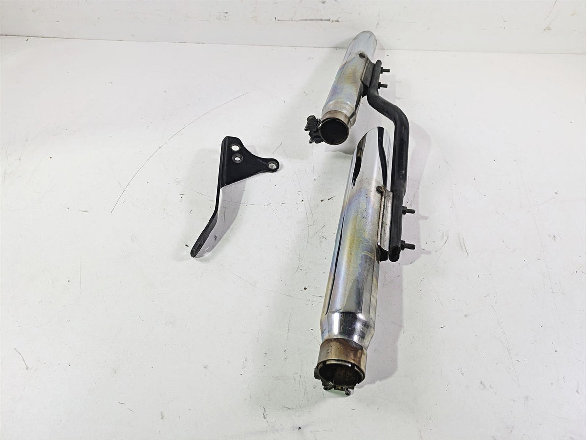 2002 Harley Dyna FXDL Low Rider Slash Cut Exhaust Muffler Set 65674-95 65695-95 {{ shop.shopifyCountryName }} - Mototech271
