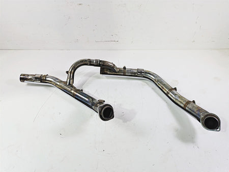 2002 Harley Dyna FXDL Low Rider Oem Exhaust Pipe Header Set 65668-98 65669-98 {{ shop.shopifyCountryName }} - Mototech271