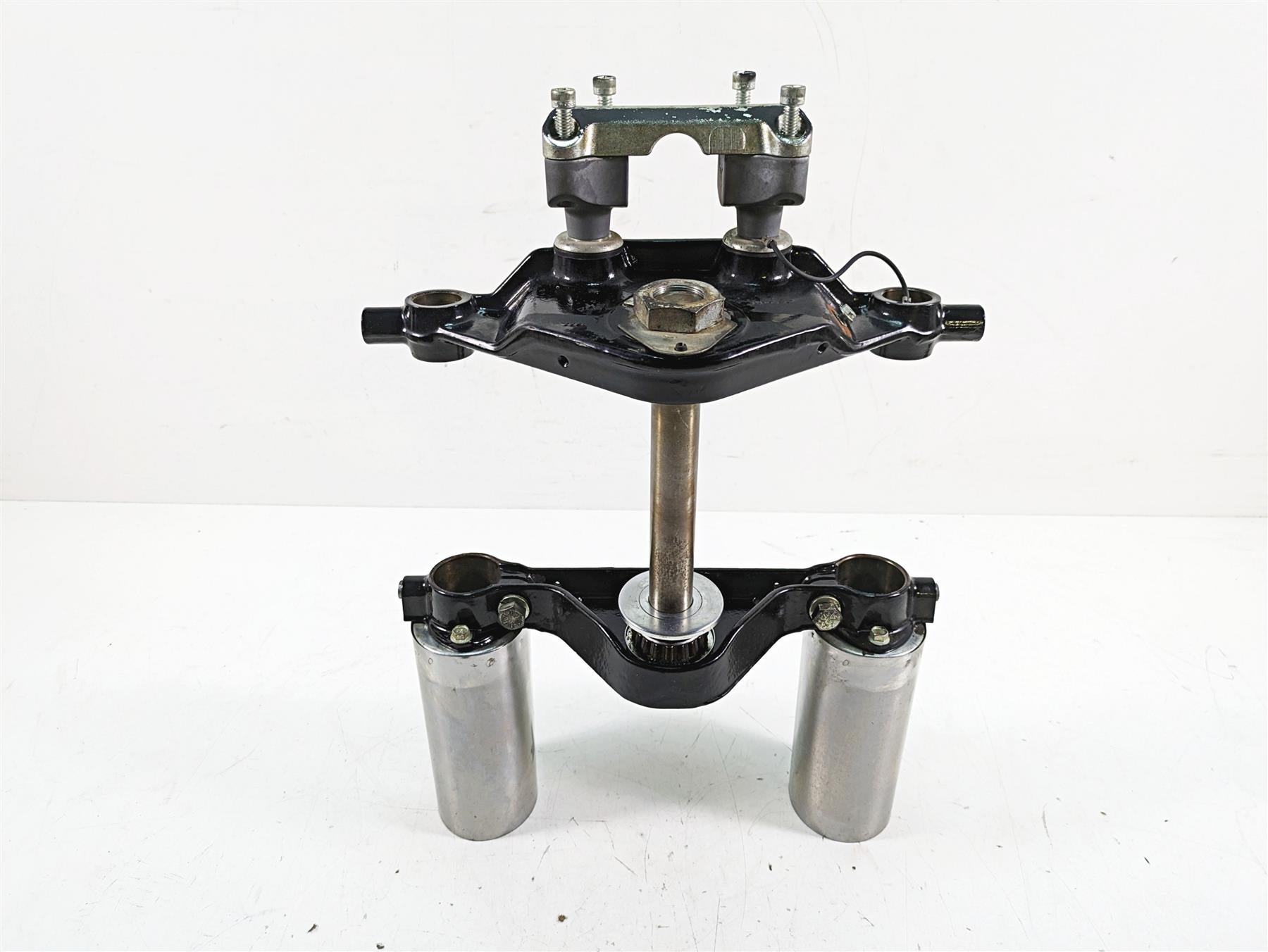 2008 Harley FLHTCU Electra Glide Upper Lower Triple Tree Riser Set 45446-87A {{ shop.shopifyCountryName }} - Mototech271