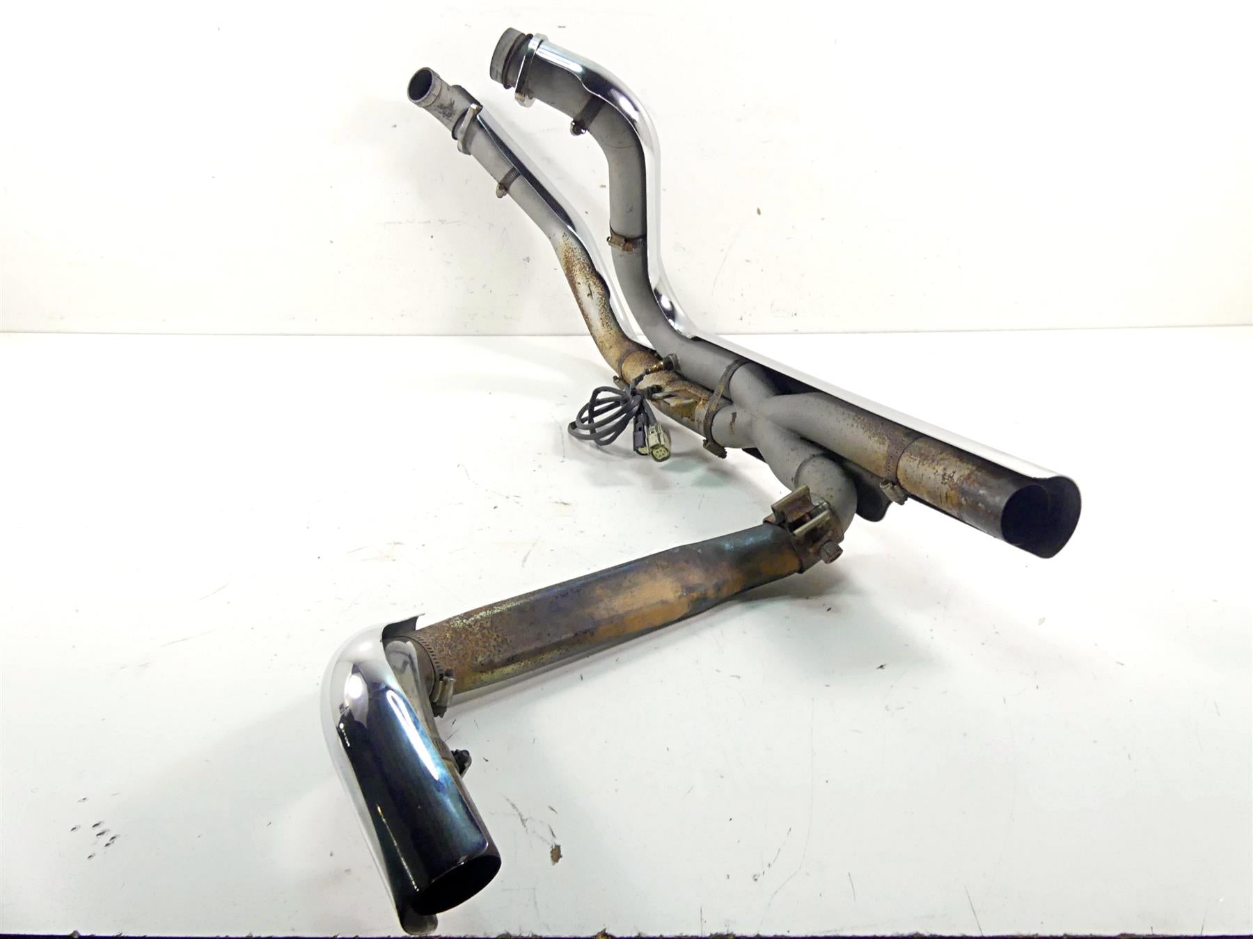 2013 Harley Touring FLTRX Road Glide Like Fuel Moto Jackpot 2-1/2" Exhaust Header {{ shop.shopifyCountryName }} - Mototech271