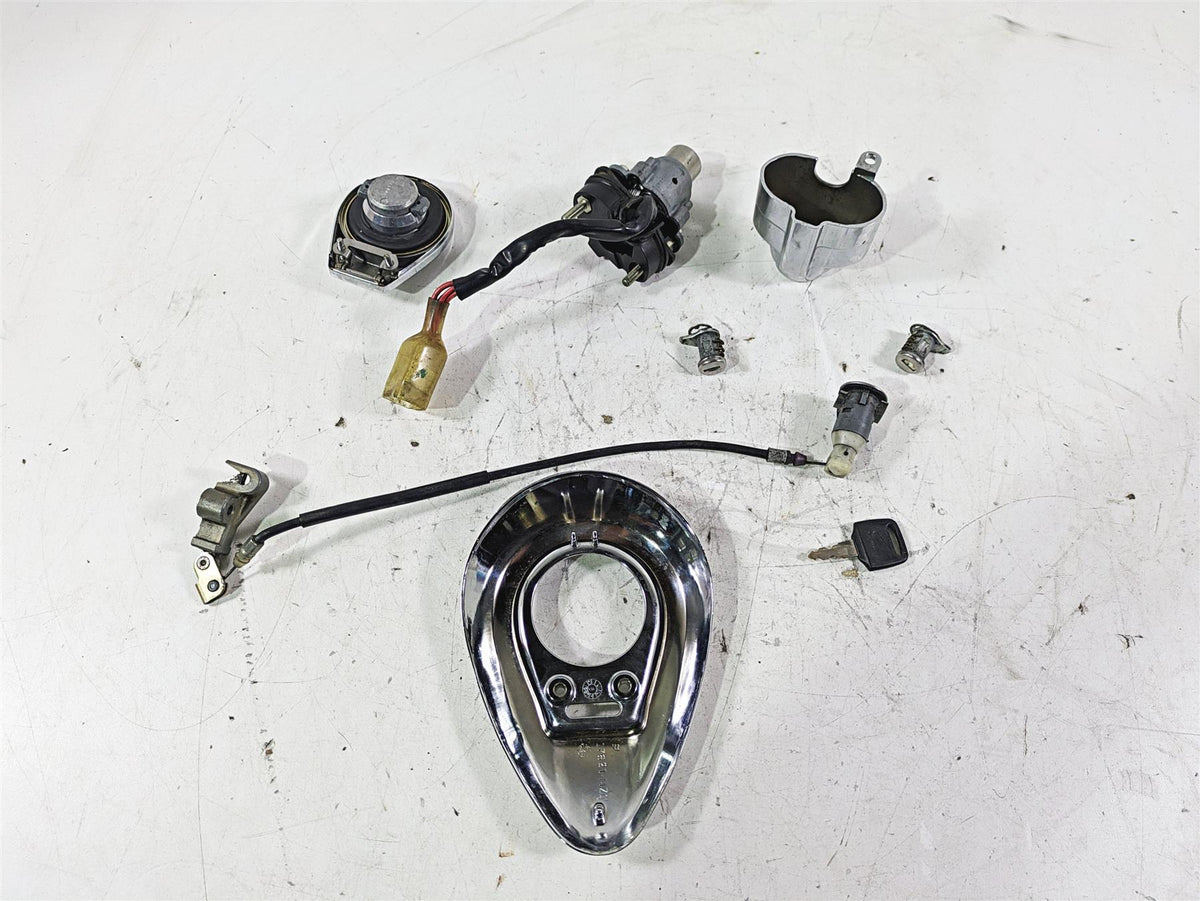 1998 Honda GL1500 Valkyrie Tour Ignition Switch Key Lock Set 35010-MZ0-700 {{ shop.shopifyCountryName }} - Mototech271