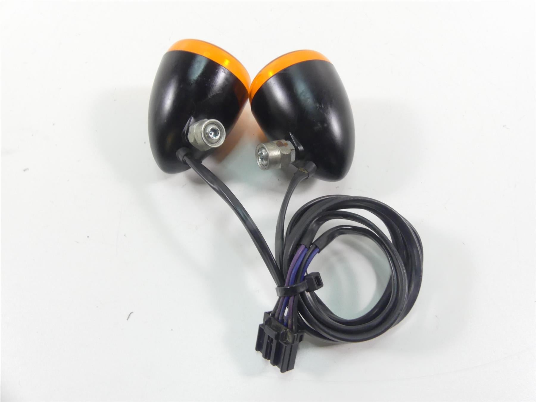 2006 Harley VRSCD Night Rod Front Blinker Turn Signal Lights Set 68804-06 {{ shop.shopifyCountryName }} - Mototech271