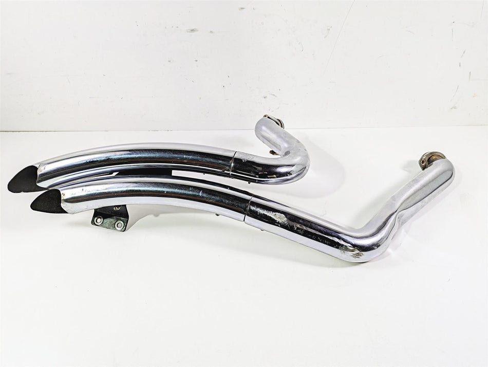 2004 Big Dog Chopper Vance Hines Radius Full Exhaust System BENT {{ shop.shopifyCountryName }} - Mototech271