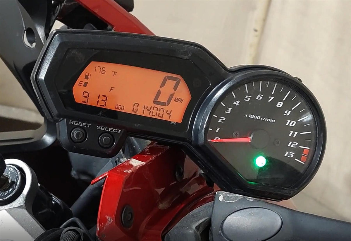 2008 Yamaha FZ1 Fazer Speedometer Gauges Instrument 14K 2D1-83500-60-00 {{ shop.shopifyCountryName }} - Mototech271