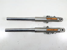 Load image into Gallery viewer, 2014 Harley Touring FLHTK Electra Glide Straight Front Fork Set 49mm 45400021
