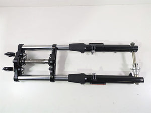 2013 Triumph Bonneville Front Forks & Triple Tree + Axle Set T2040532 T2040533