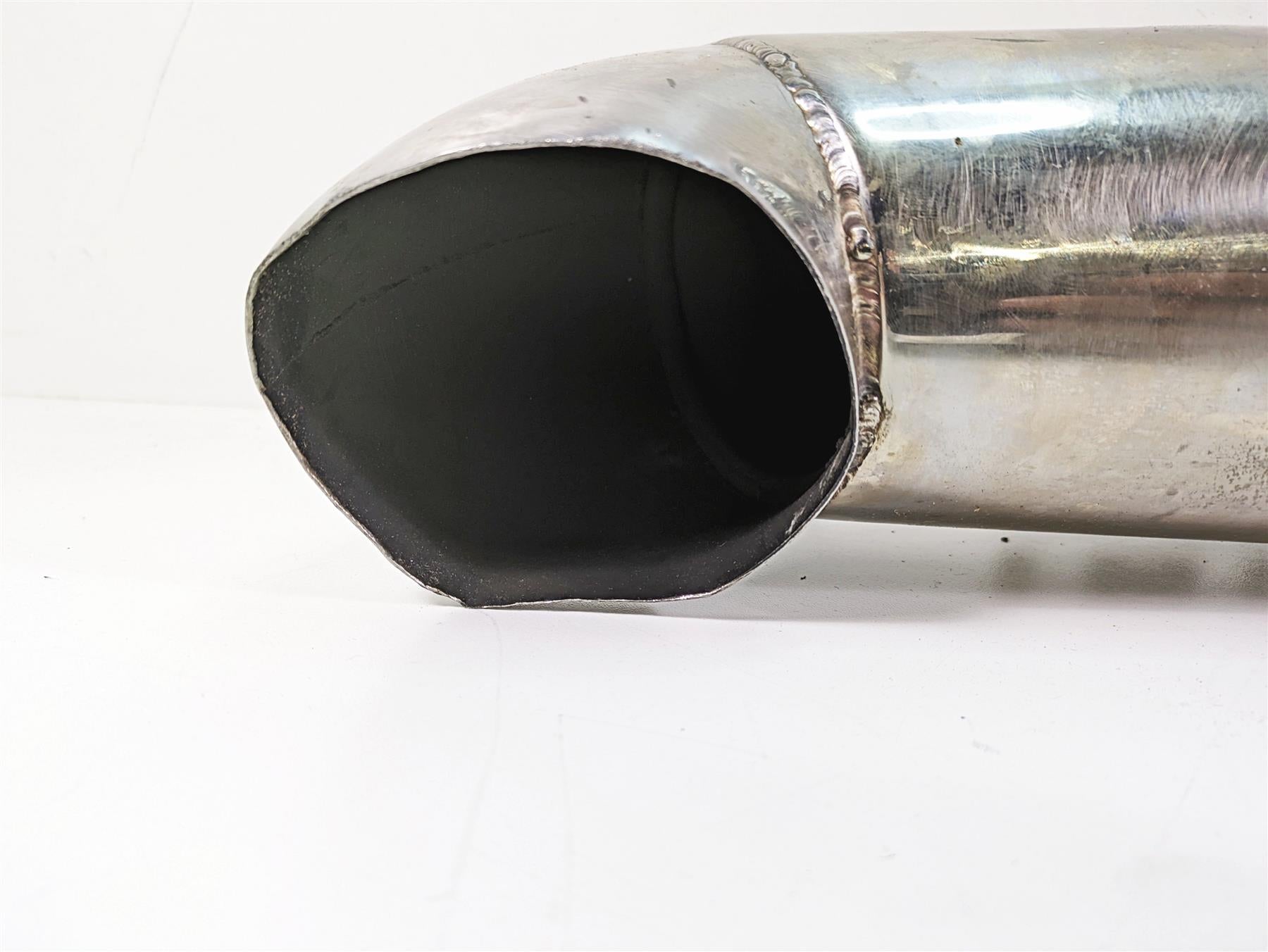 2011 Harley Softail FXS Blackline Custom Exhaust Header Muffler -Read 2-1-427 {{ shop.shopifyCountryName }} - Mototech271
