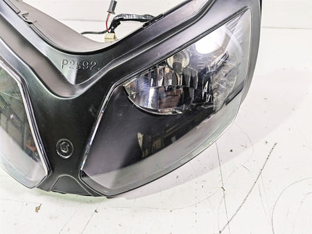 2005 Kawasaki ZX12R Ninja Headlight Head Light Lamp Lens Set 23007-1419 {{ shop.shopifyCountryName }} - Mototech271
