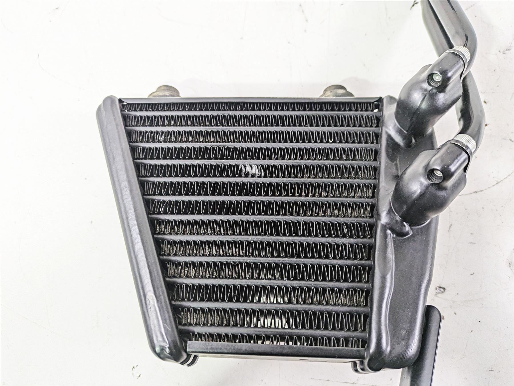2012 Victory Cross Country Oil Cooler Radiator & Lines 1240266 1240919 {{ shop.shopifyCountryName }} - Mototech271