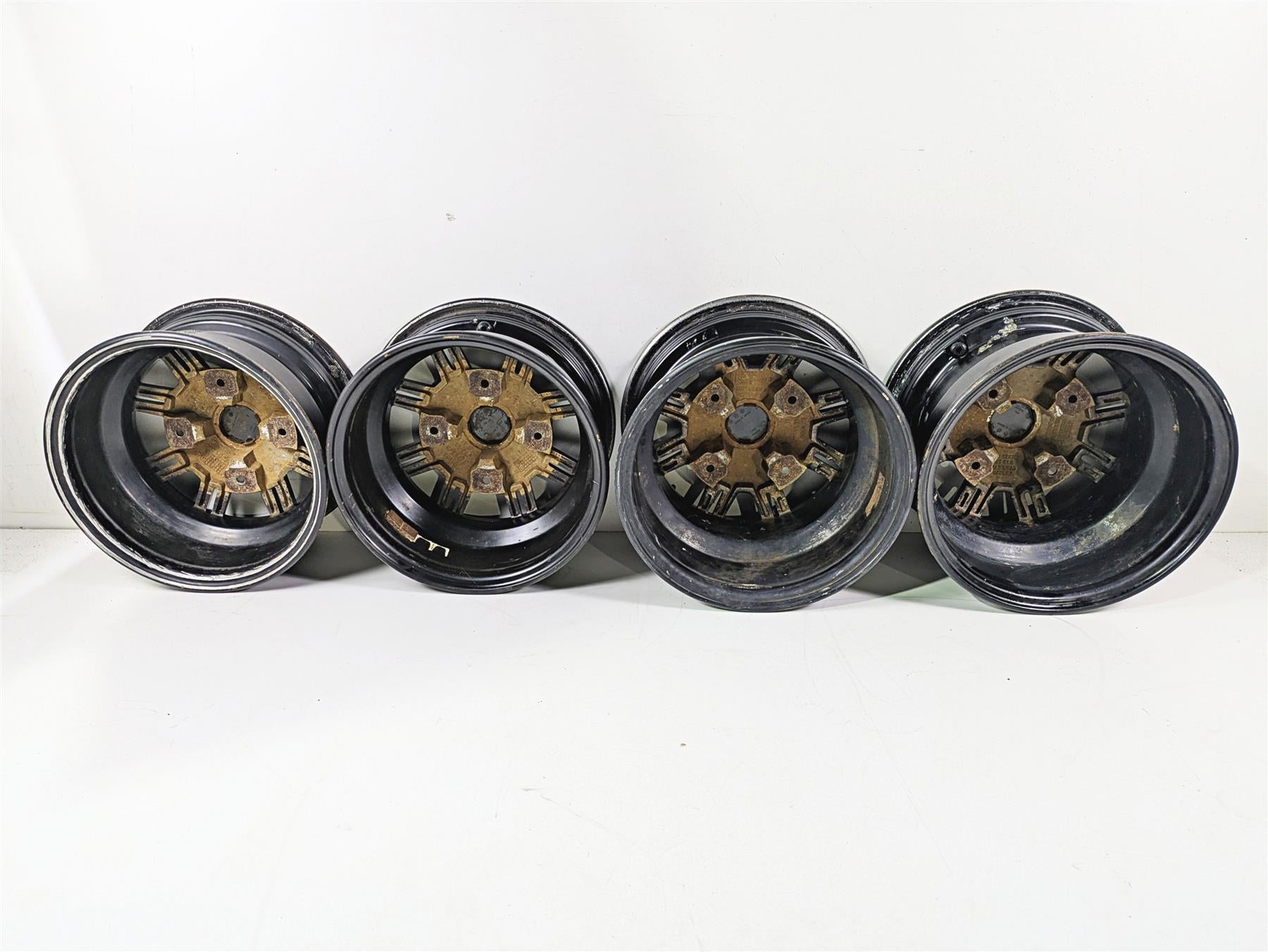 2011 Can-Am Outlander 650 4X4 XT Oem 12x6 Front 12x7.5 Rear Wheel Set 705400687 {{ shop.shopifyCountryName }} - Mototech271