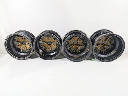 2011 Can-Am Outlander 650 4X4 XT Oem 12x6 Front 12x7.5 Rear Wheel Set 705400687 {{ shop.shopifyCountryName }} - Mototech271
