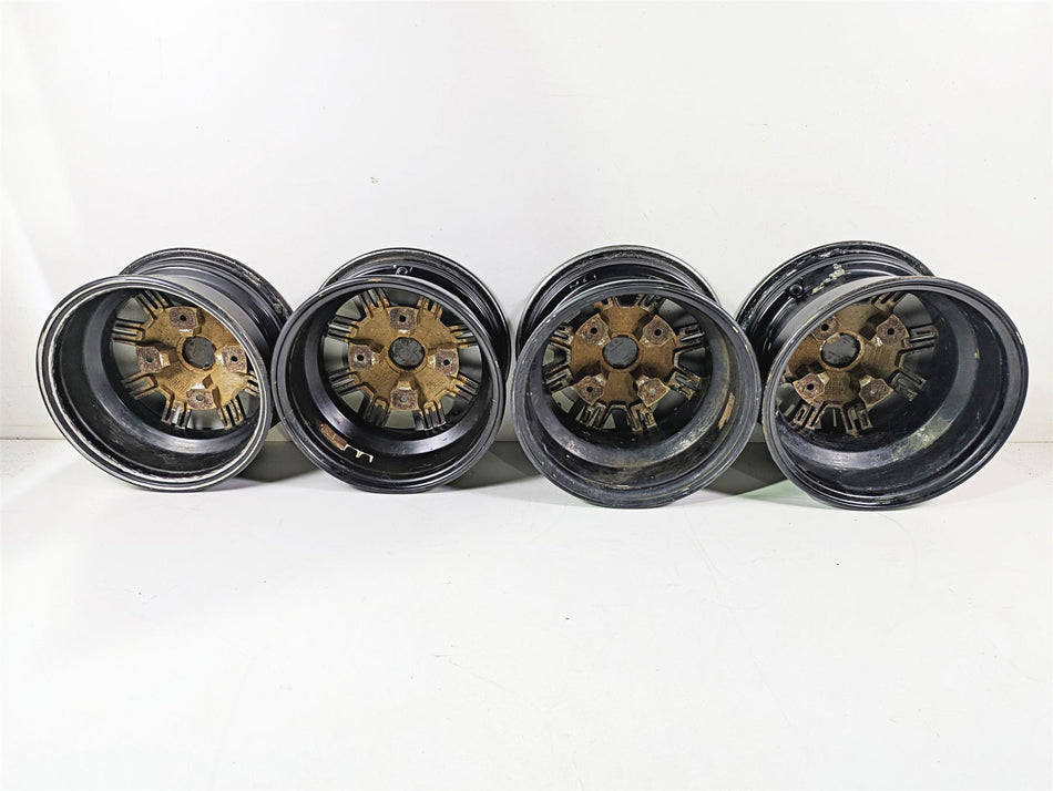 2011 Can-Am Outlander 650 4X4 XT Oem 12x6 Front 12x7.5 Rear Wheel Set 705400687 {{ shop.shopifyCountryName }} - Mototech271