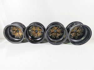 2011 Can-Am Outlander 650 4X4 XT Oem 12x6 Front 12x7.5 Rear Wheel Set 705400687