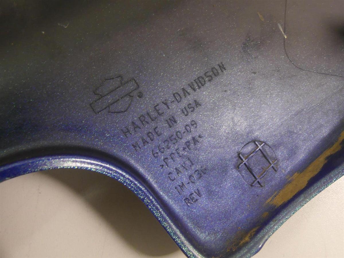 2014 Harley Touring FLHTK Electra Glide Side Cover Set Daytona Blue 66250-09 {{ shop.shopifyCountryName }} - Mototech271