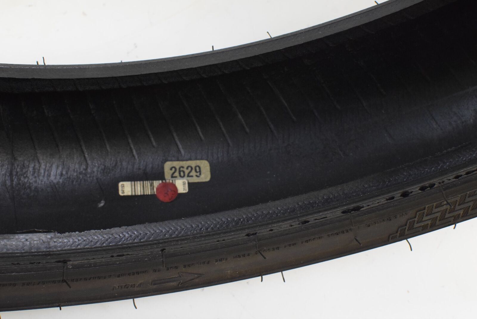 USED Front Tire DUNLOP Sportmax Q2+ 120/70-17 DOT1917 32SM90 {{ shop.shopifyCountryName }} - Mototech271