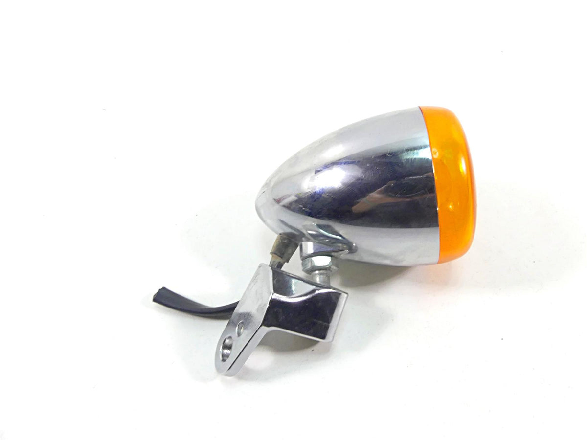 2010 Harley FXDF Dyna Fat Bob Front Left Blinker Turn Signal 68972-00 {{ shop.shopifyCountryName }} - Mototech271