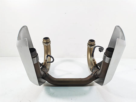 2020 Moto Guzzi V85 TT Adventure Oem Exhaust Header Pipes Manifold 2B006365 {{ shop.shopifyCountryName }} - Mototech271