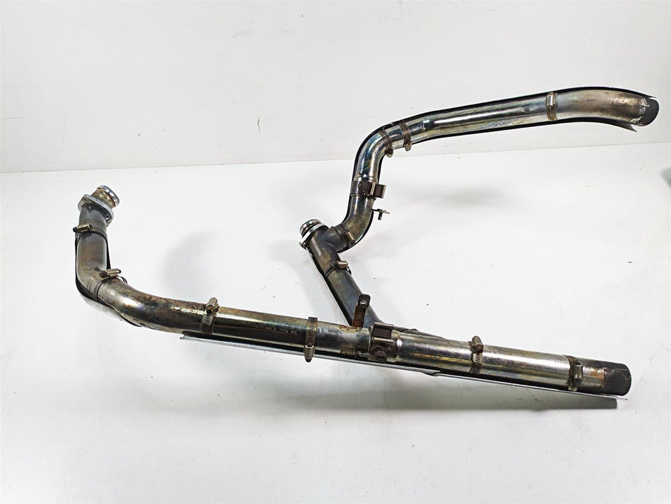 2006 Harley Touring FLHTCUI Electra Glide Exhaust Pipe Header Set 65626-98C {{ shop.shopifyCountryName }} - Mototech271