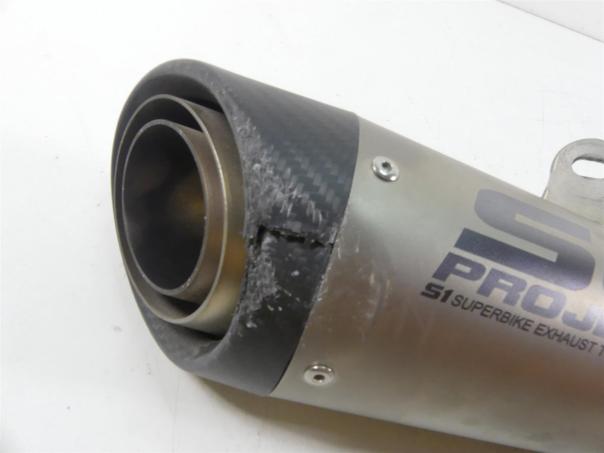 2018 Triumph Street Triple 765RS SC Project S1 Exhaust Pipe Muffler T18B-LT41T {{ shop.shopifyCountryName }} - Mototech271