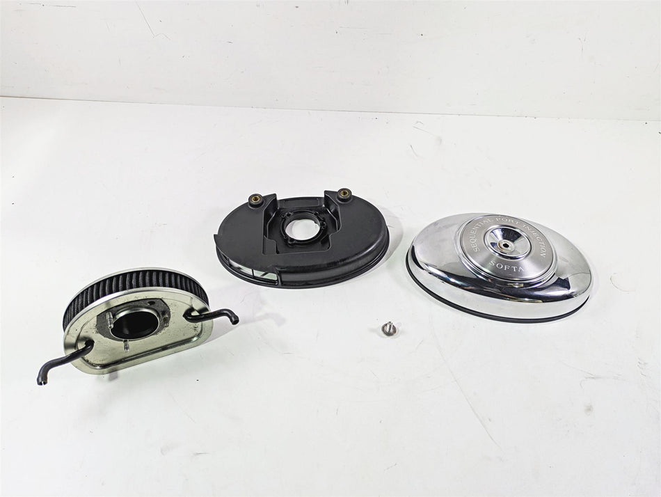 2004 Harley Softail FXSTDI Deuce Air Cleaner Breather Filter 29581-01B 29121-01 {{ shop.shopifyCountryName }} - Mototech271