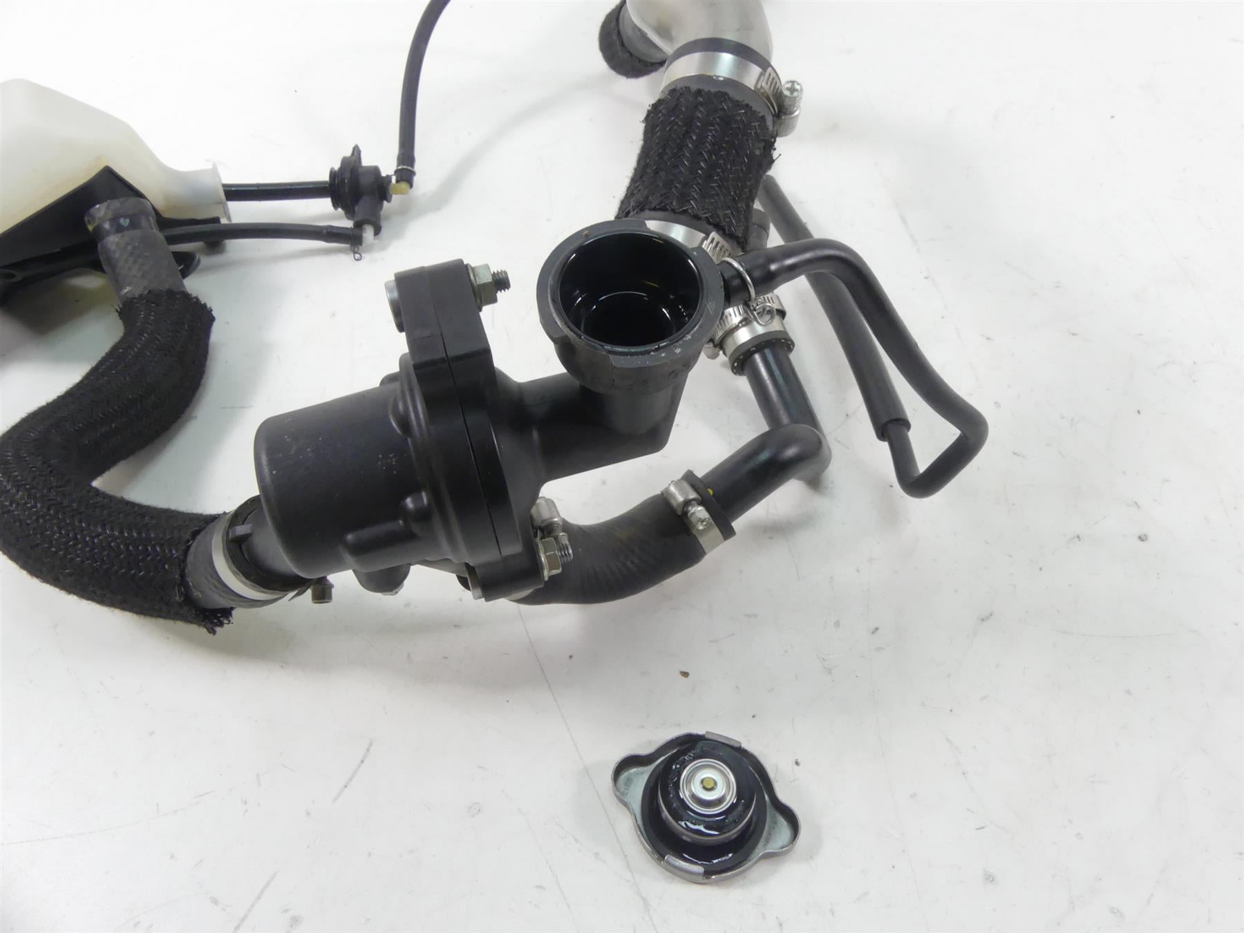 2013 Yamaha VMX17 V-Max 1700 Radiator Cooler Reservoir Hose Set 2S3-21871-00-00 {{ shop.shopifyCountryName }} - Mototech271