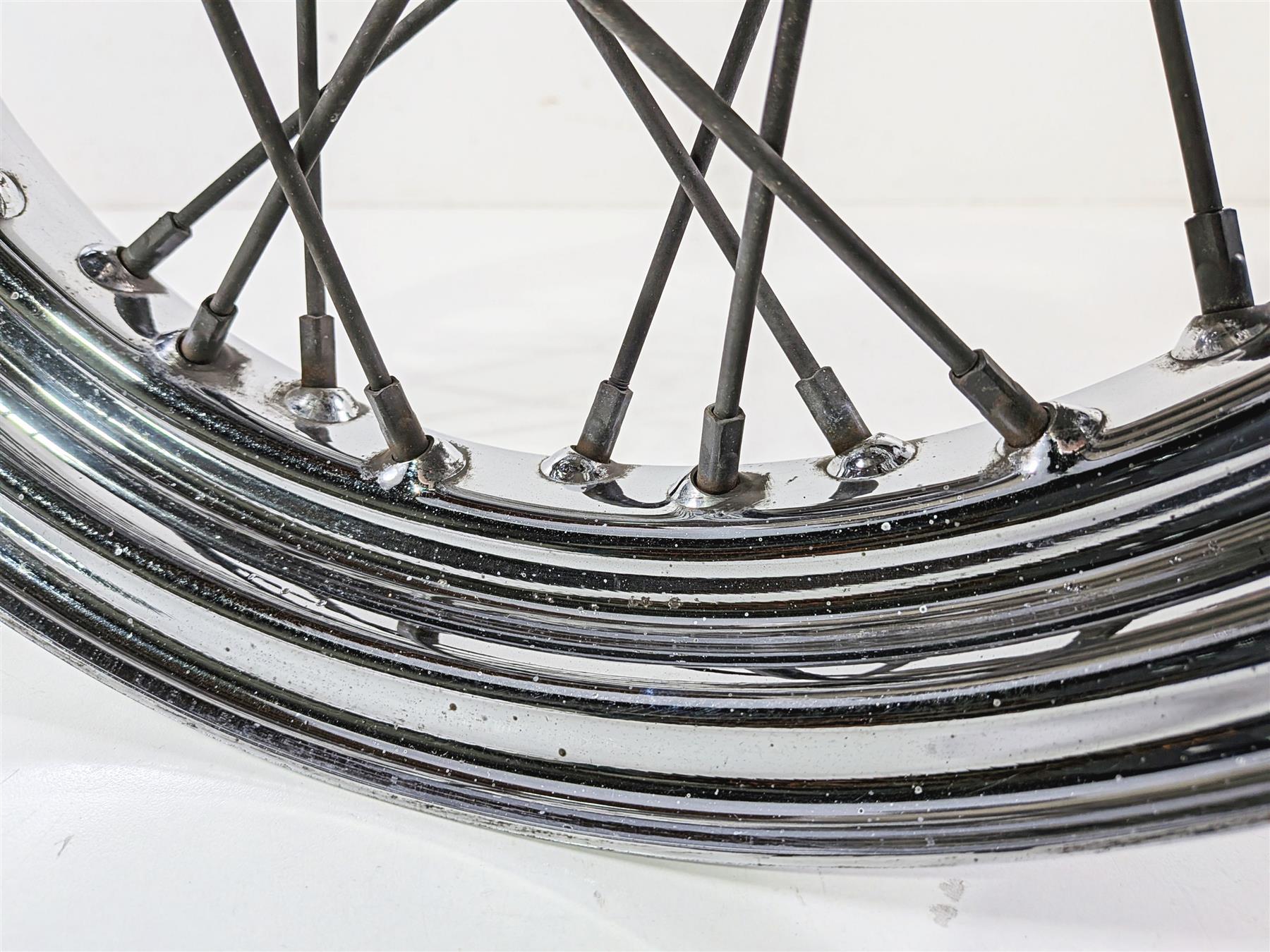 2001 Harley FLHRCI Road King 16x3 Rear Wheel Spoke Rim - Read 40975-05A {{ shop.shopifyCountryName }} - Mototech271