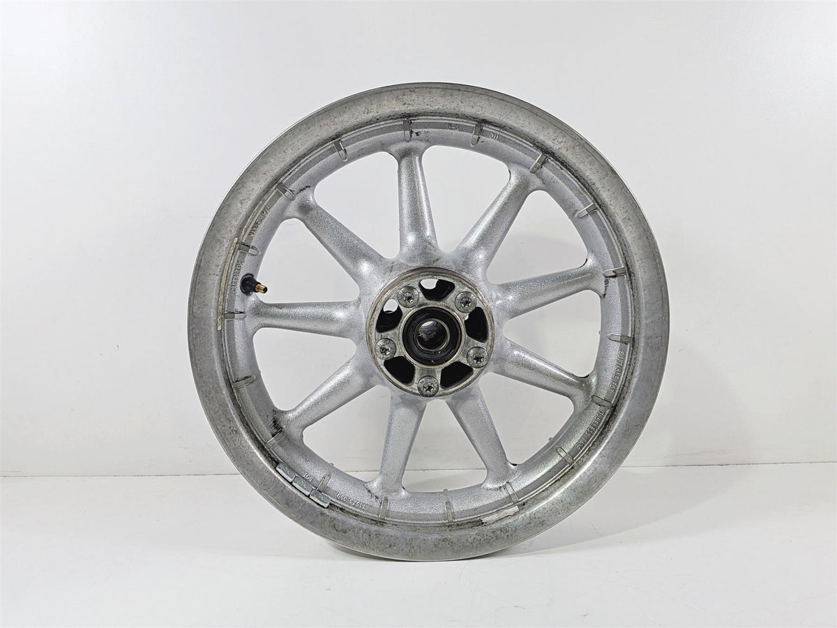 2004 Harley Touring FLTRI Road Glide Straight 16x3 9 Spoke Rear Wheel Rim 43301-04A-Mototech271