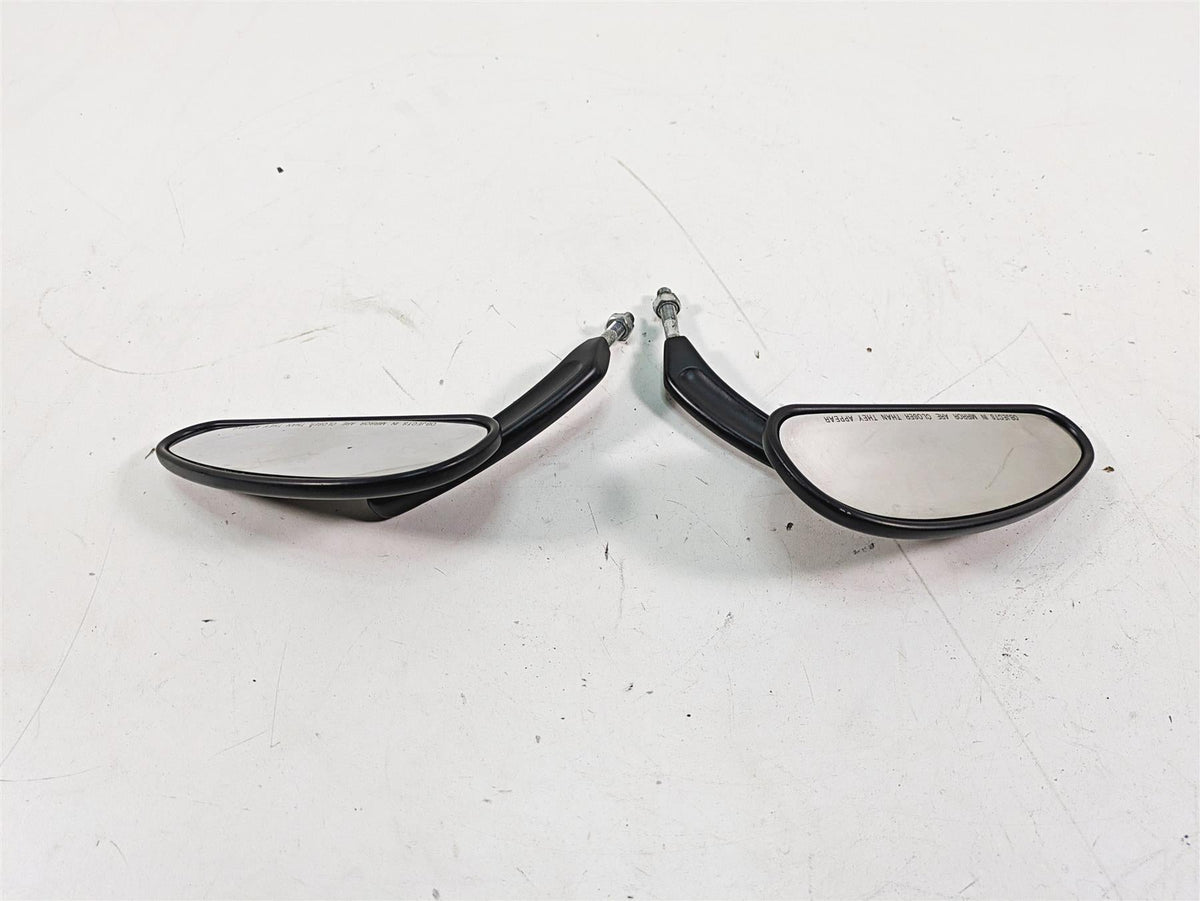 2019 Harley Touring FLHX Street Glide Profile Black Custom Mirror Set 56000135 {{ shop.shopifyCountryName }} - Mototech271