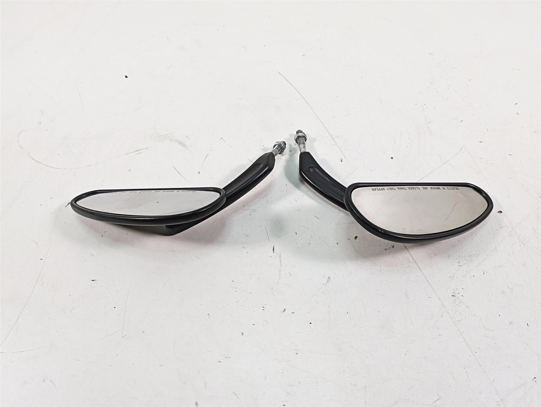 2019 Harley Touring FLHX Street Glide Profile Black Custom Mirror Set 56000135 {{ shop.shopifyCountryName }} - Mototech271