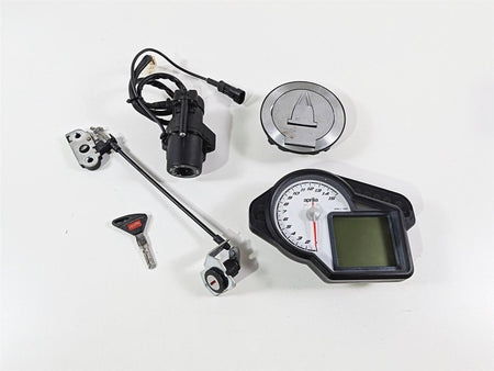 2016 Aprilia RSV 1100 Tuono V4 Factory Gauge Ignition Switch Set 2D000145 {{ shop.shopifyCountryName }} - Mototech271