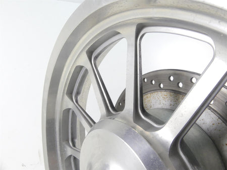 1998 Honda Shadow VT1100T Straight 18x3.5 Front Wheel Rim 42650-MBC-010 {{ shop.shopifyCountryName }} - Mototech271