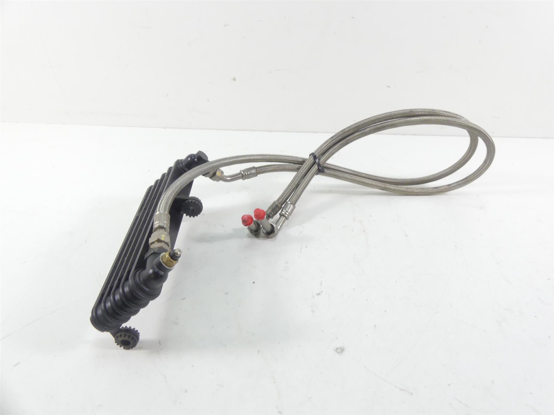 2006 Ducati Multistrada 1000S Oil Cooler Radiator & Lines 54840471A {{ shop.shopifyCountryName }} - Mototech271