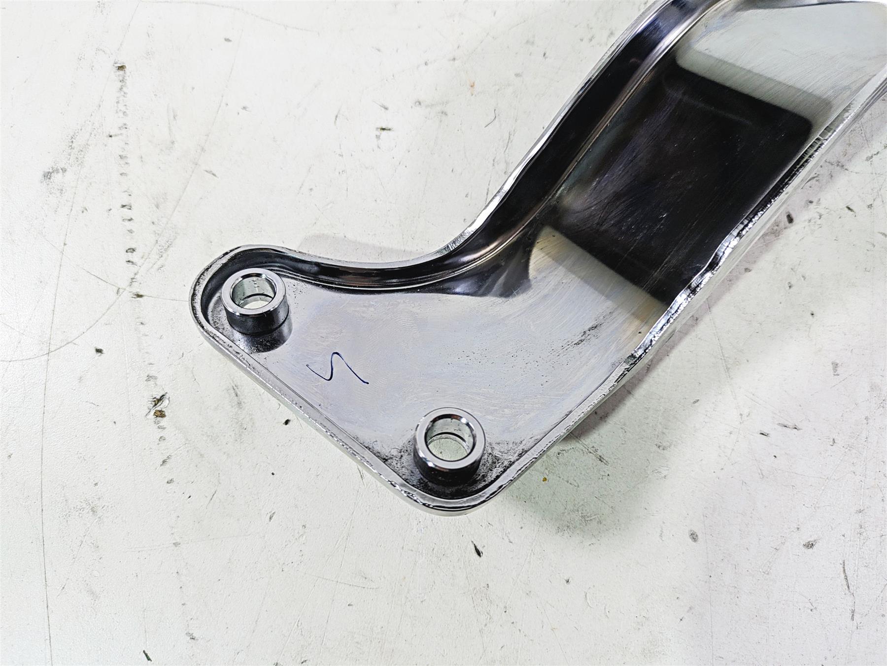 2005 Harley Softail FLSTFSE CVO Fat Boy Rear Right Chrome Brace Strut 60117-05 {{ shop.shopifyCountryName }} - Mototech271