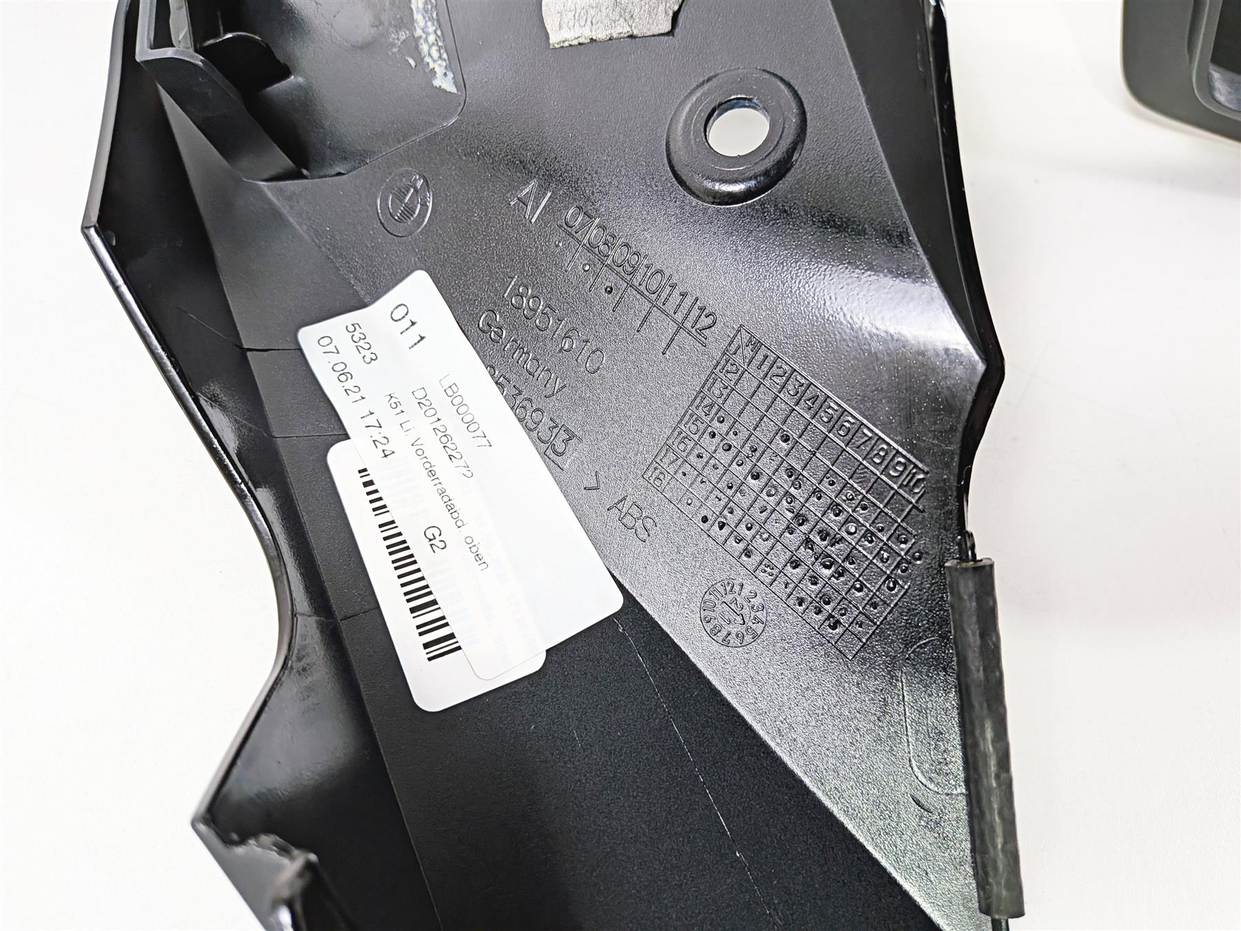 2021 BMW R1250GS K51 Adventure 40th Upper Front Fender Blackstorm 46618532216-Mototech271