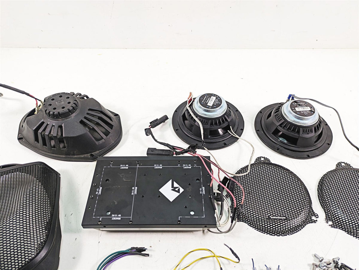2014 Harley Touring FLHTK Electra Glide Rockford Fosgate Speaker Amp Set - Read {{ shop.shopifyCountryName }} - Mototech271