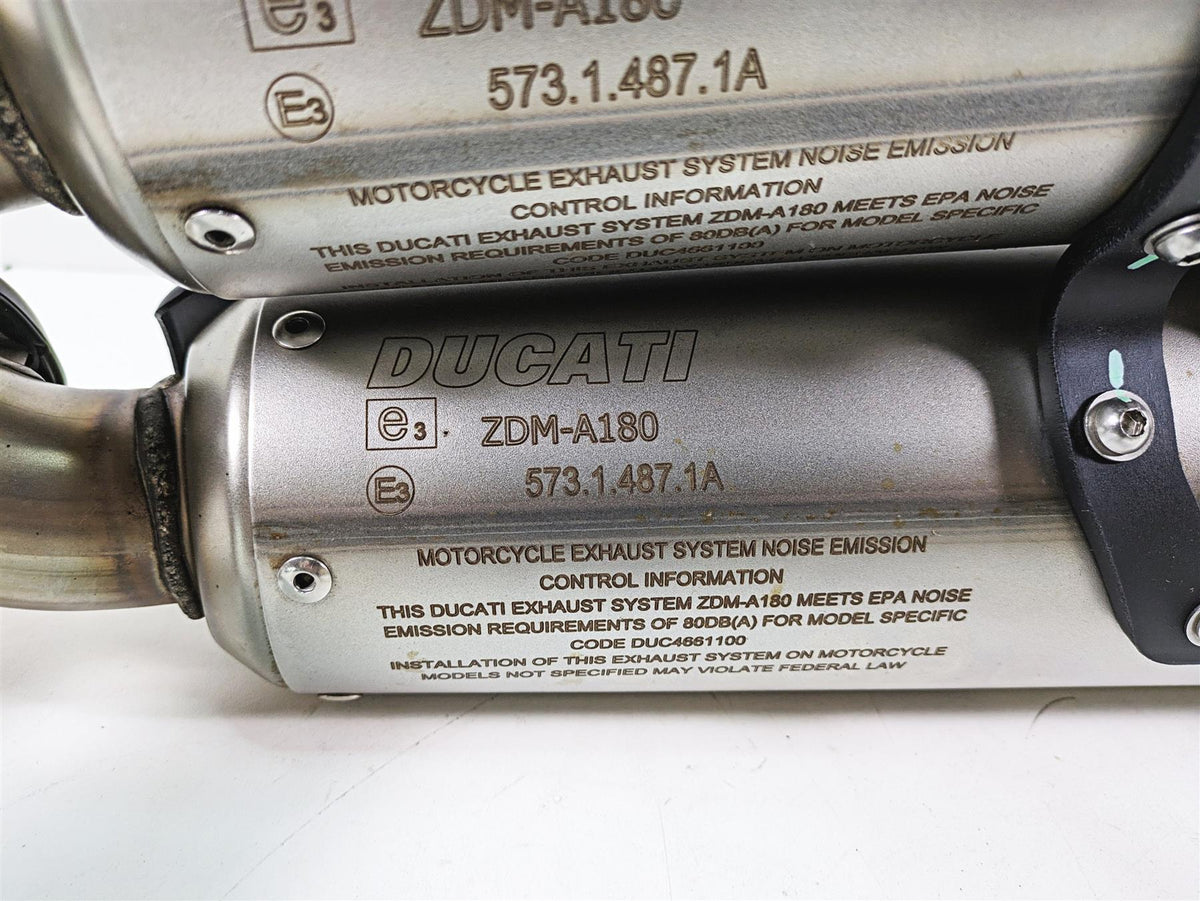 2020 Ducati Scrambler 1100 Sport Pro Exhaust Pipe Muffler Silencer 57314871A {{ shop.shopifyCountryName }} - Mototech271