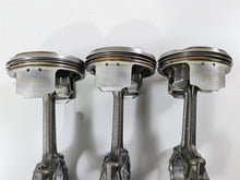 Load image into Gallery viewer, 2008 Yamaha YZF R1 RN19 3 Piston &amp; Rod Set 4C8-11650-00-00 14B-11650-00-00
