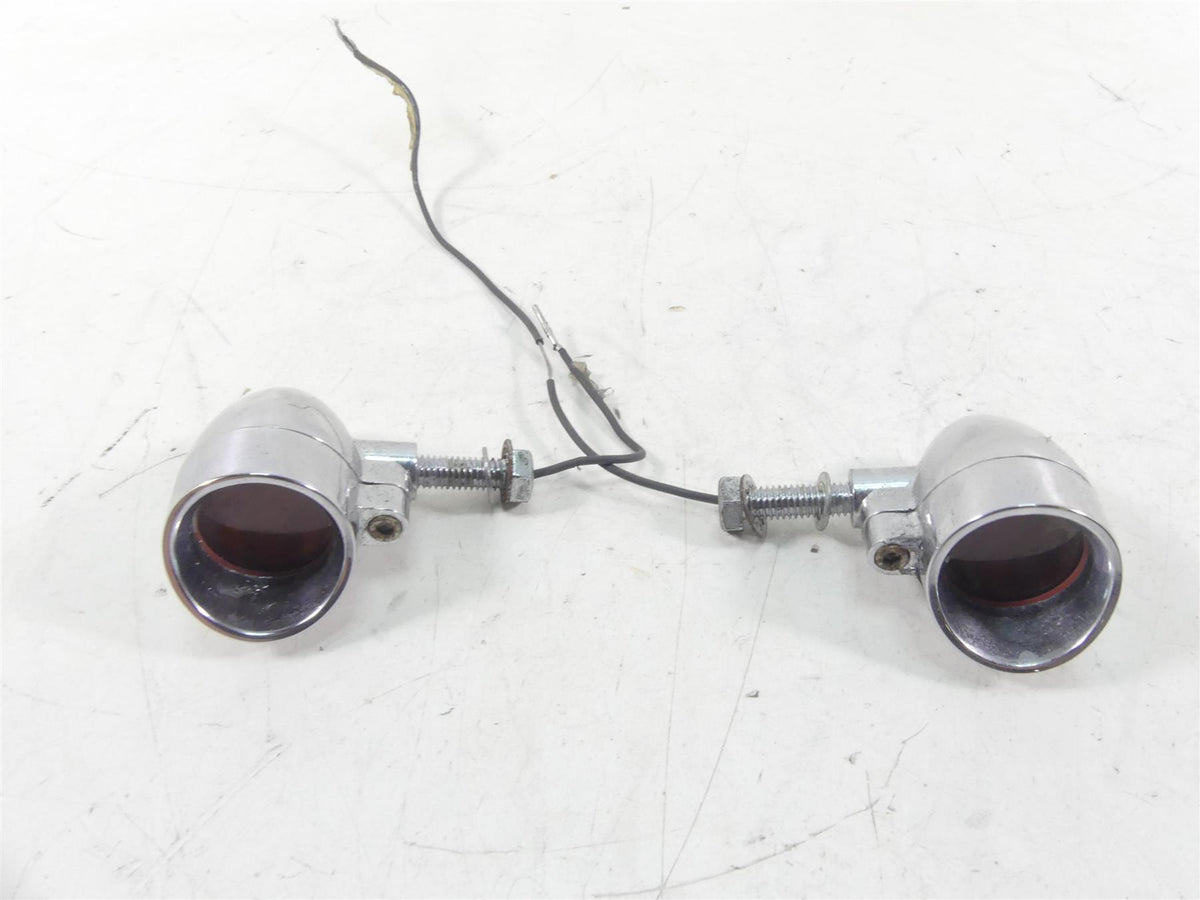 2001 Indian Centennial Scout Rear Chrome Turn Signal Blinker Set 66-063 66-064 {{ shop.shopifyCountryName }} - Mototech271