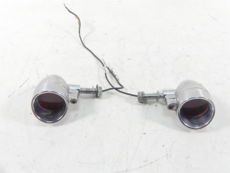 2001 Indian Centennial Scout Rear Chrome Turn Signal Blinker Set 66-063 66-064 {{ shop.shopifyCountryName }} - Mototech271