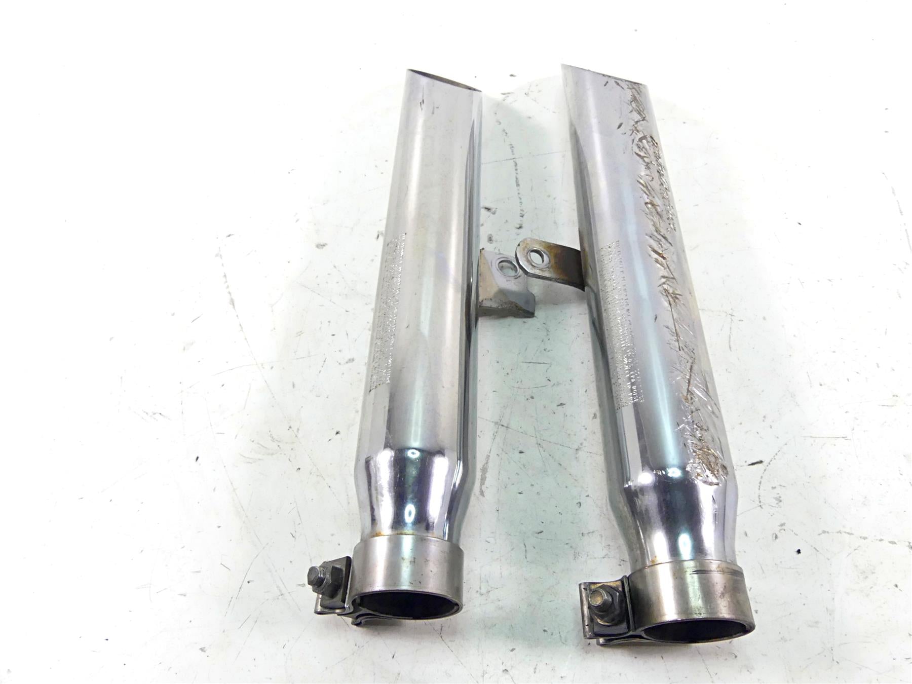 1997 Harley Sportster XL1200 C Exhaust Muffler Slash Cut Slip Ons Set 80016-85A {{ shop.shopifyCountryName }} - Mototech271