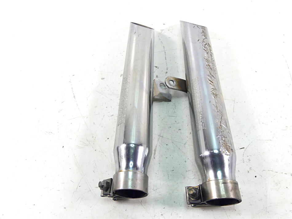 1997 Harley Sportster XL1200 C Exhaust Muffler Slash Cut Slip Ons Set 80016-85A {{ shop.shopifyCountryName }} - Mototech271