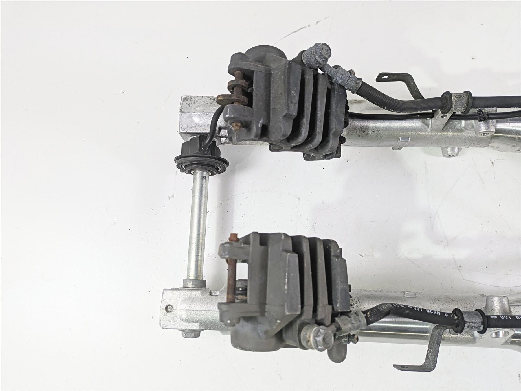 2001 Suzuki SV650 Front Fork Leg Set Caliper Lower Triple Tree Axle 51103-20F50 {{ shop.shopifyCountryName }} - Mototech271