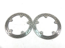 Load image into Gallery viewer, 2016 BMW R1200GS Adv K51 Front Brake Disc Rotor Set 305mm 34118526566
