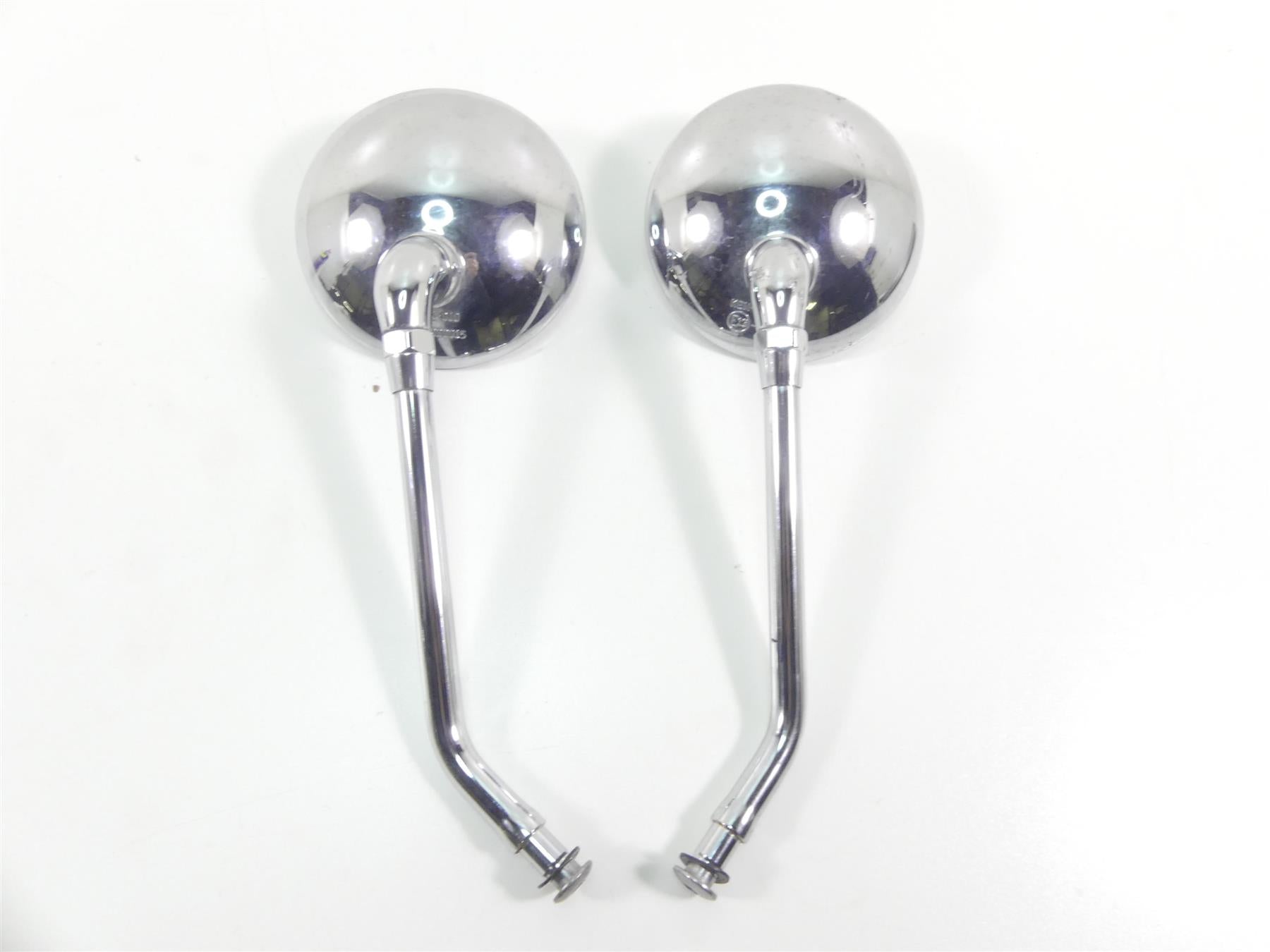 2013 Triumph Rocket 3 Touring Left Right Round Rear View Mirror Set T2066682 {{ shop.shopifyCountryName }} - Mototech271